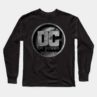 DC on SCREEN Logo (Knightmare) Long Sleeve T-Shirt